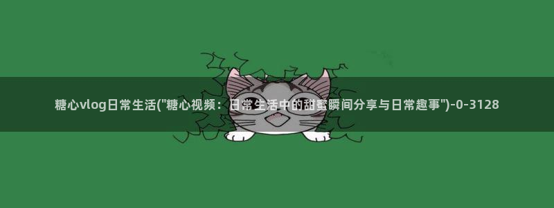 黑椒盖饭糖心vlog